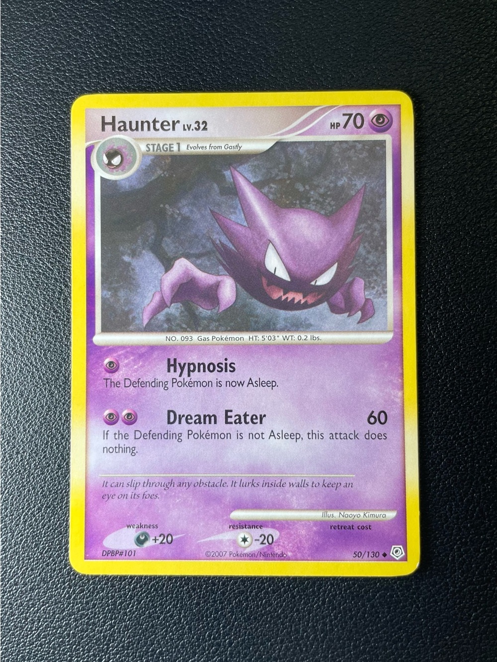 Haunter #50/Pokemon Diamond & Pearl